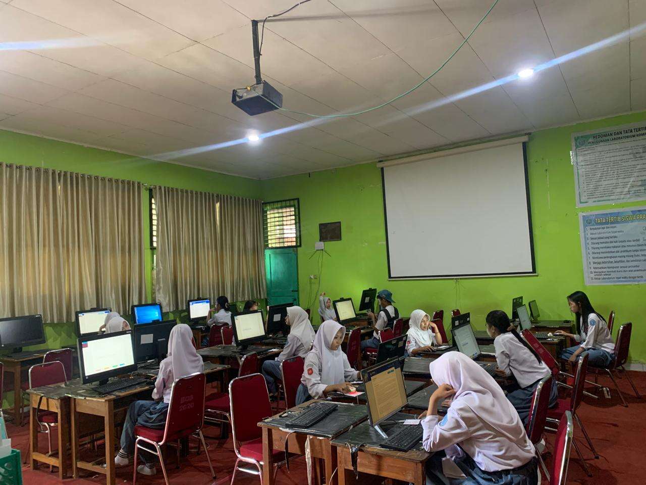 Kegiatan Pelaksanaan Tes Kemampuan Akademik (TKA)